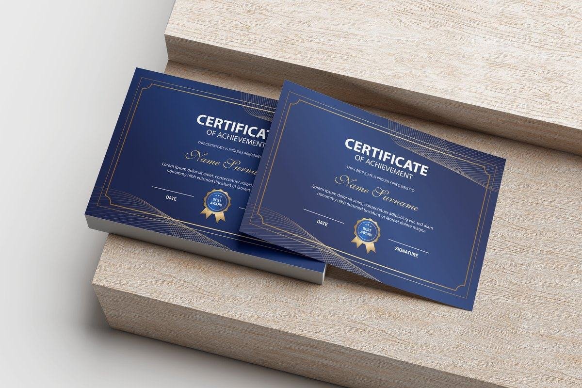 Dance competition certificates and award printing